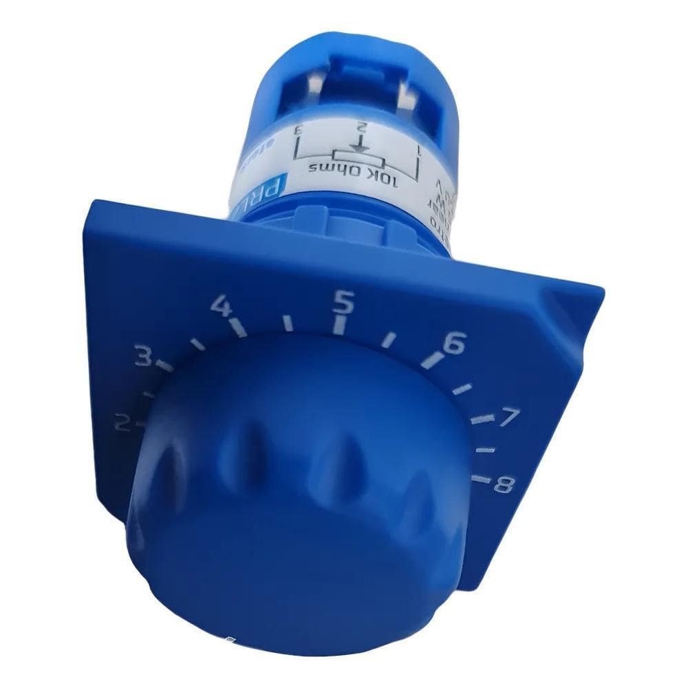 Potenciômetro Painel Elétrico 5K Ou 10K - 22Mm 5K Azul