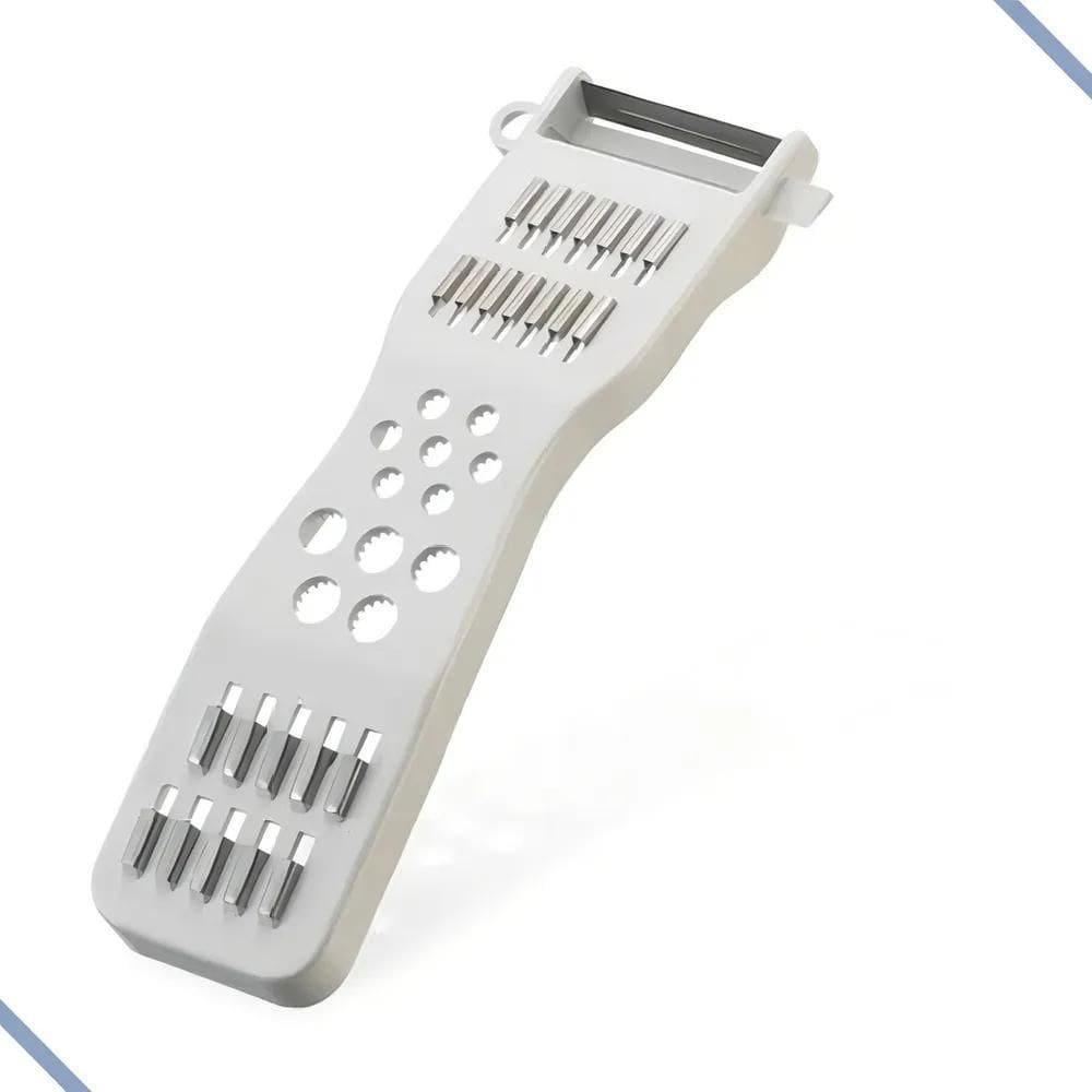 2X Descascador Ralador Fatiador 5 Em 1 Legumes Manual Multiu