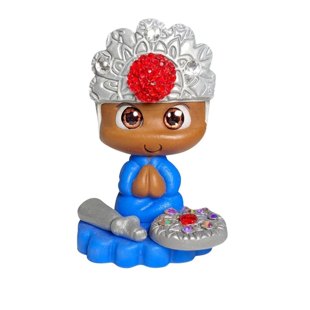Escultura Baby Orixá Em Biscuit 5 Cm Pureza E Doçura