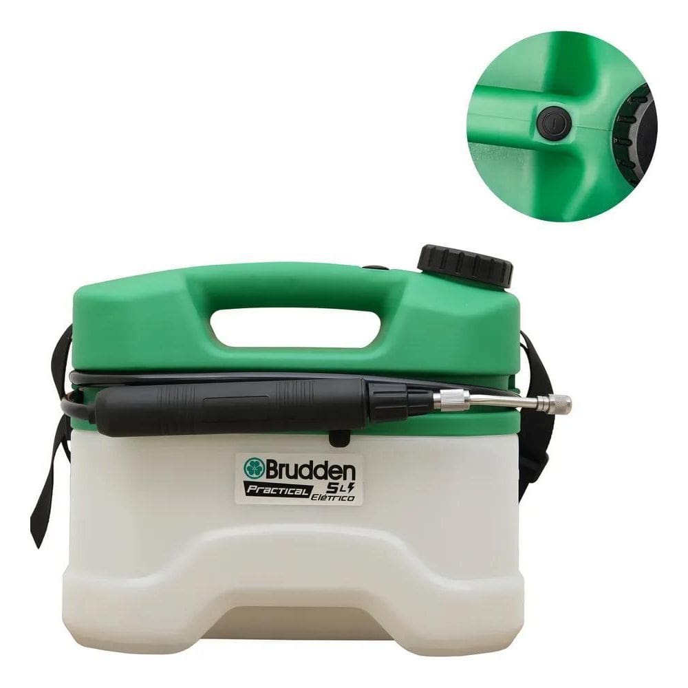 3X Pulverizador Elétrico Brudden Lateral Bomba Agrícola Jard