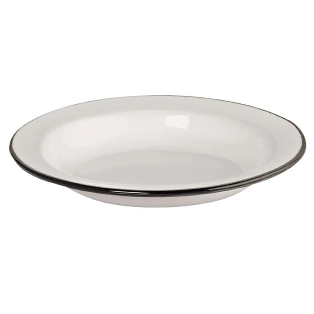 Prato Fundo Esmaltado Para Cozinha