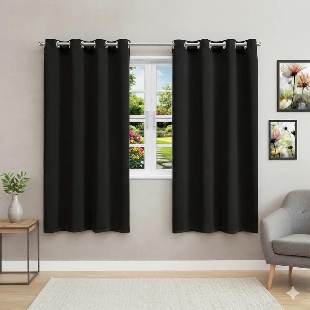 Cortina Blackout Em Tecido Corta Luz Quarto Sala 2,00 X Pre