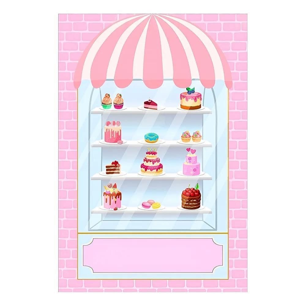 Painel Festa Retangular Vertical Casadinho Em Teci Confeitar