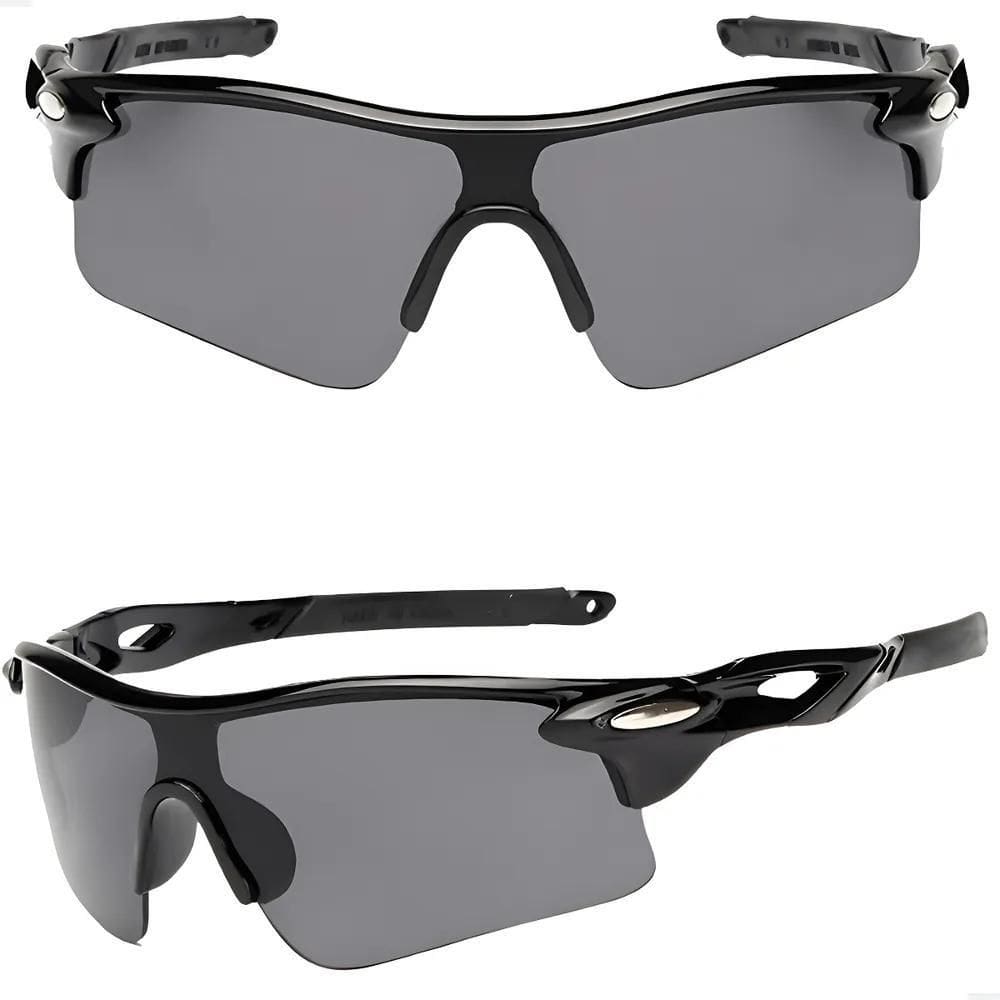 Oculos De Sol Esportivo Ciclismo Bike Corrid Preto Clássico