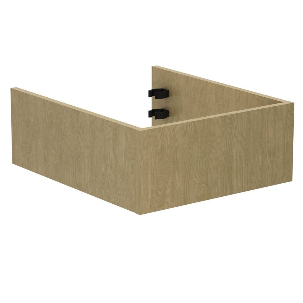 Rodapé em Mdp para Sala de Estar 17cm X 40cm Nanda Marrom