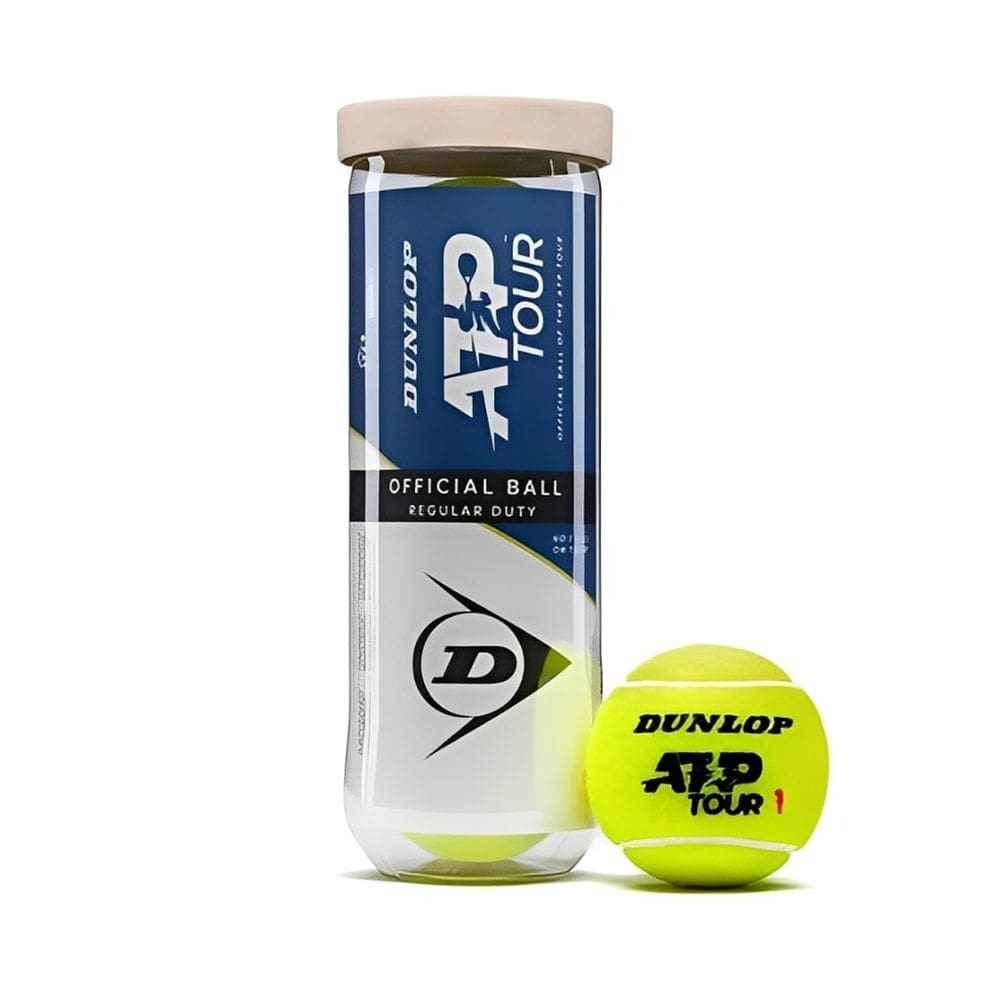 Bola de Tênis Dunlop ATP Official Ball Regular Duty - 1 Tubo