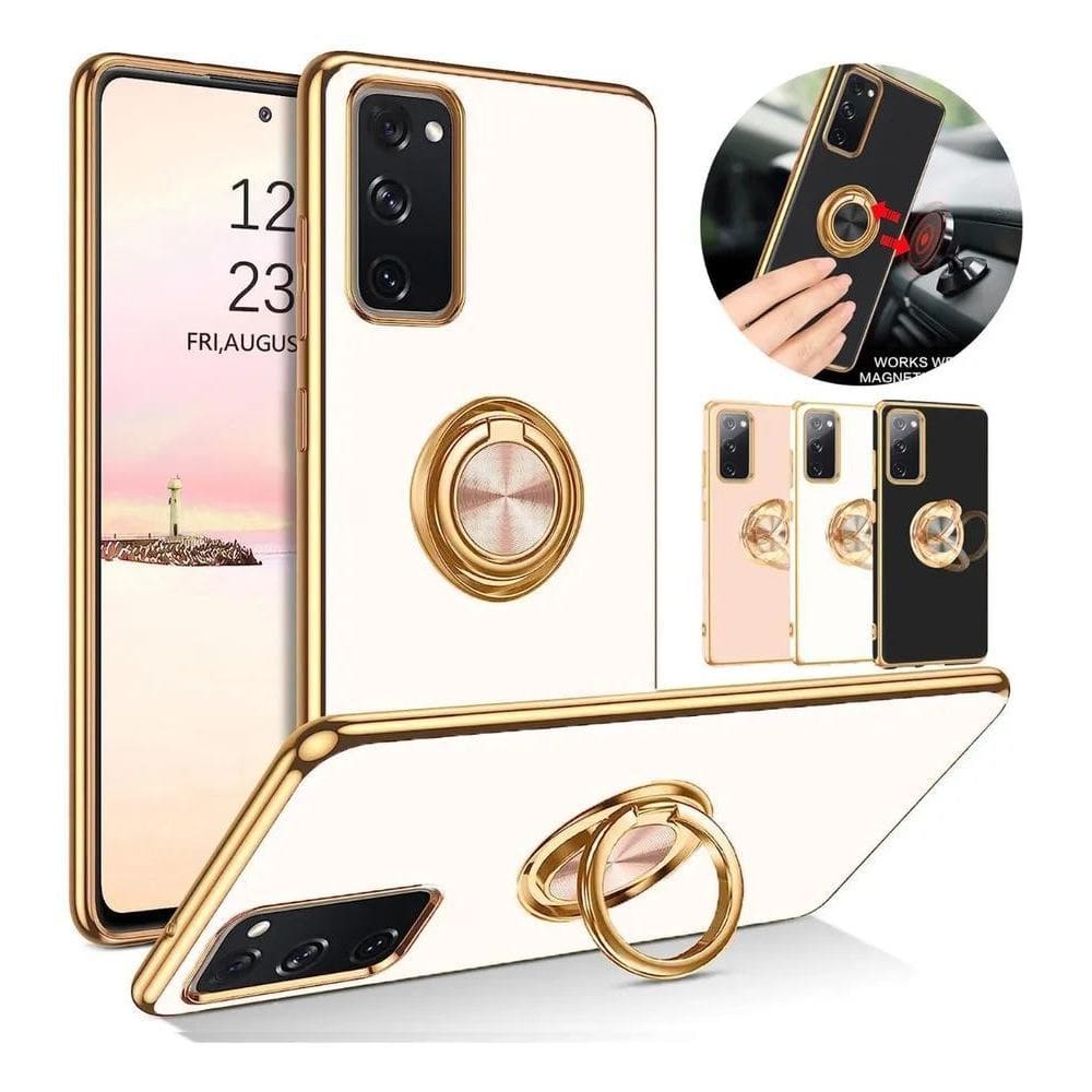 Capa Capinha Para Samsung Galaxy S20 Fe Tel.6.5 Luxo Pr Bran