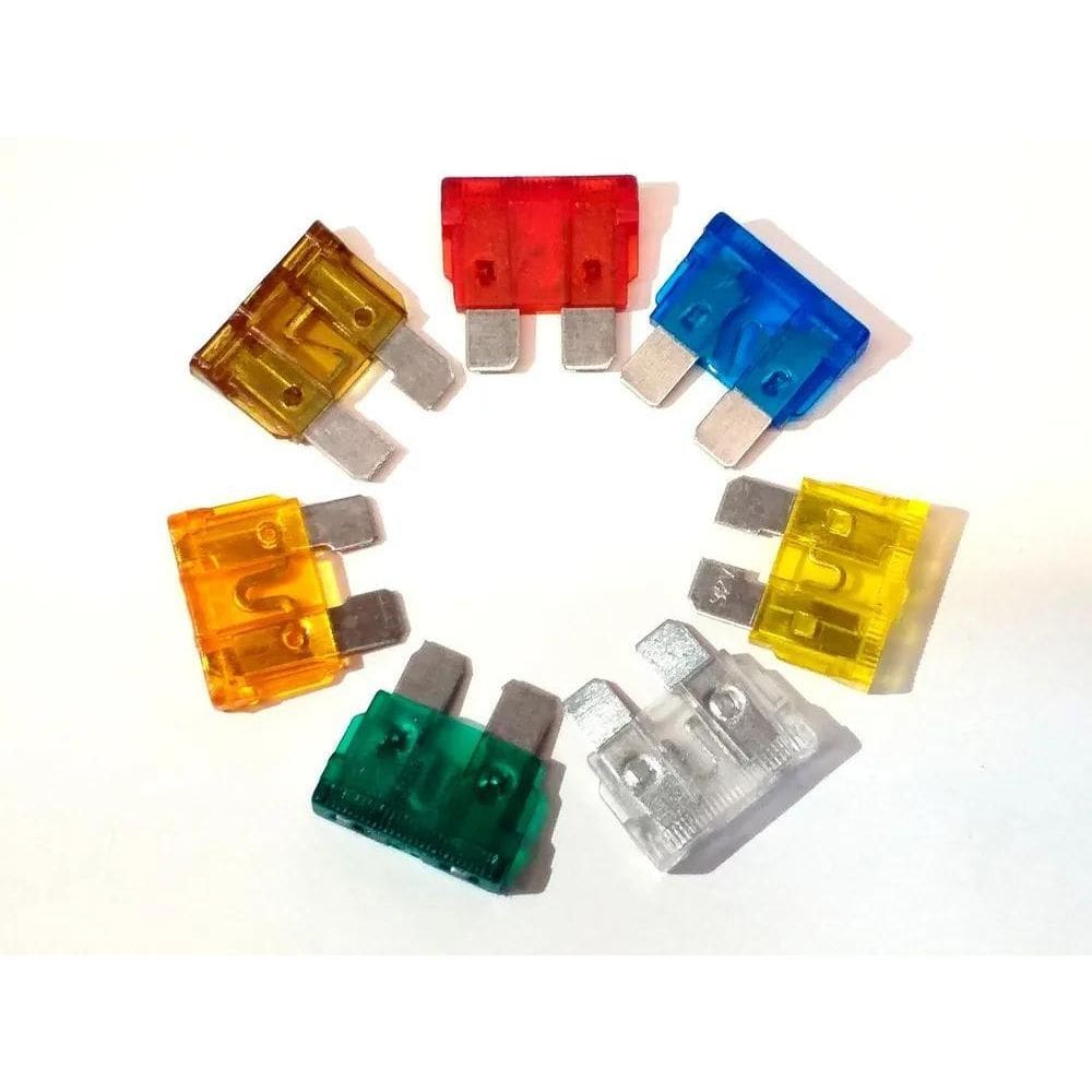 Kit 70 Fusíveis Lamina 5 10 15 20 25 30 E 40 Amperes