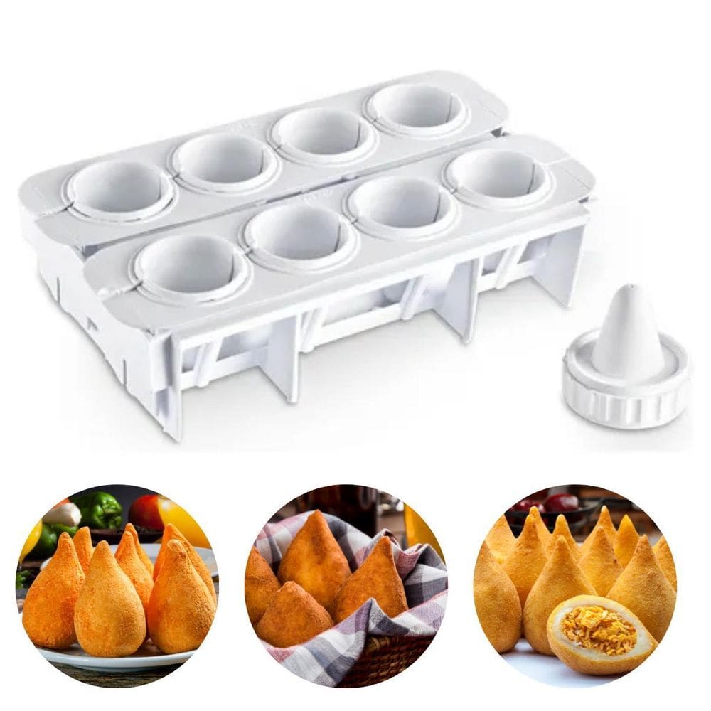 Forma Molde Para Coxinha Grande Salgado 8Un Lanchonete Festa