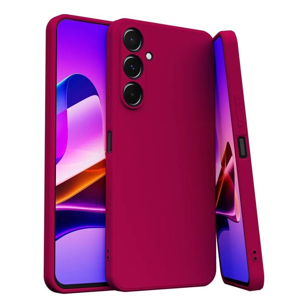 Capa Capinha Para Galaxy S23 Silicone Aveludado Com Pr Marsa