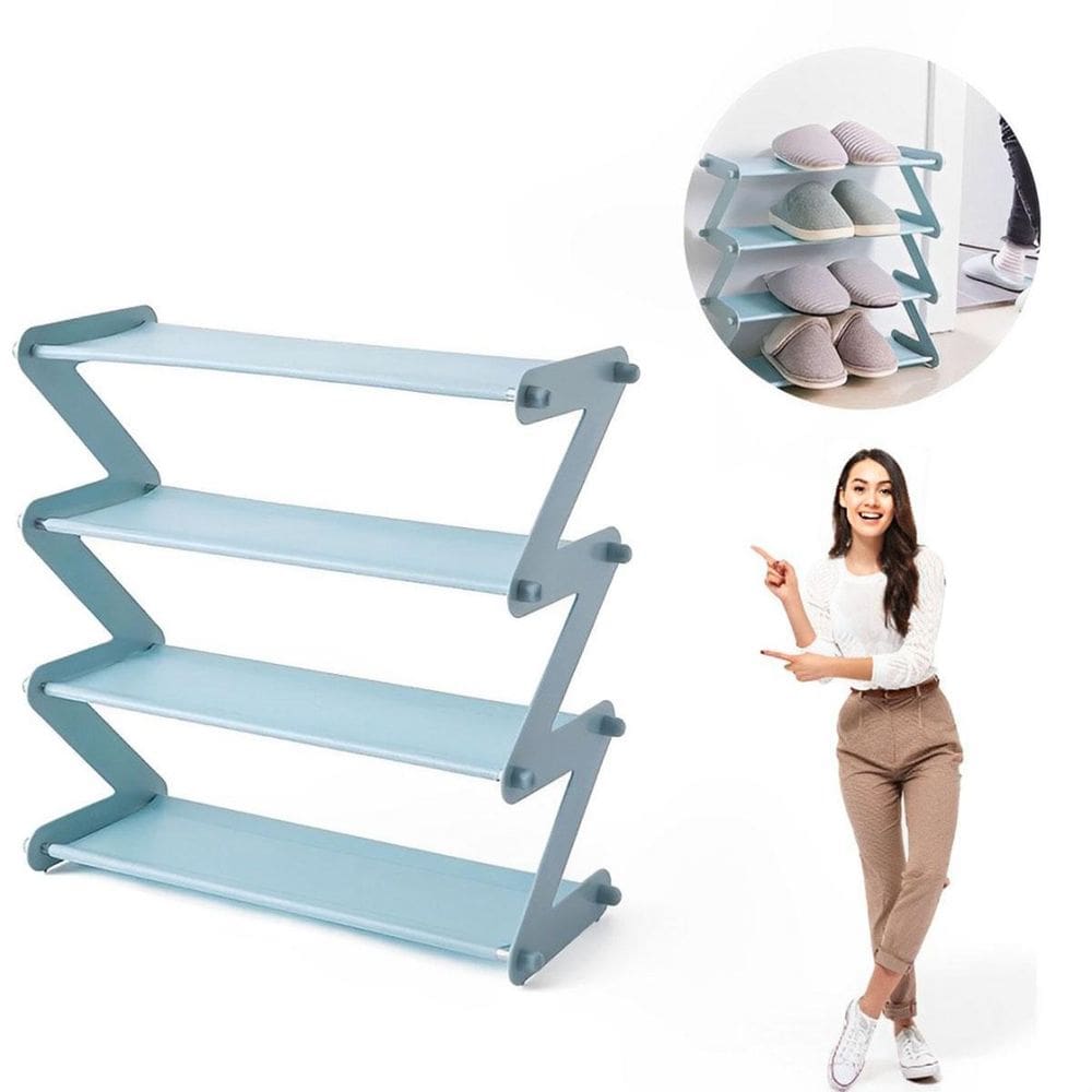 Organizador Sapateira Sapato Prateleira Reforçado 4 Níveis
