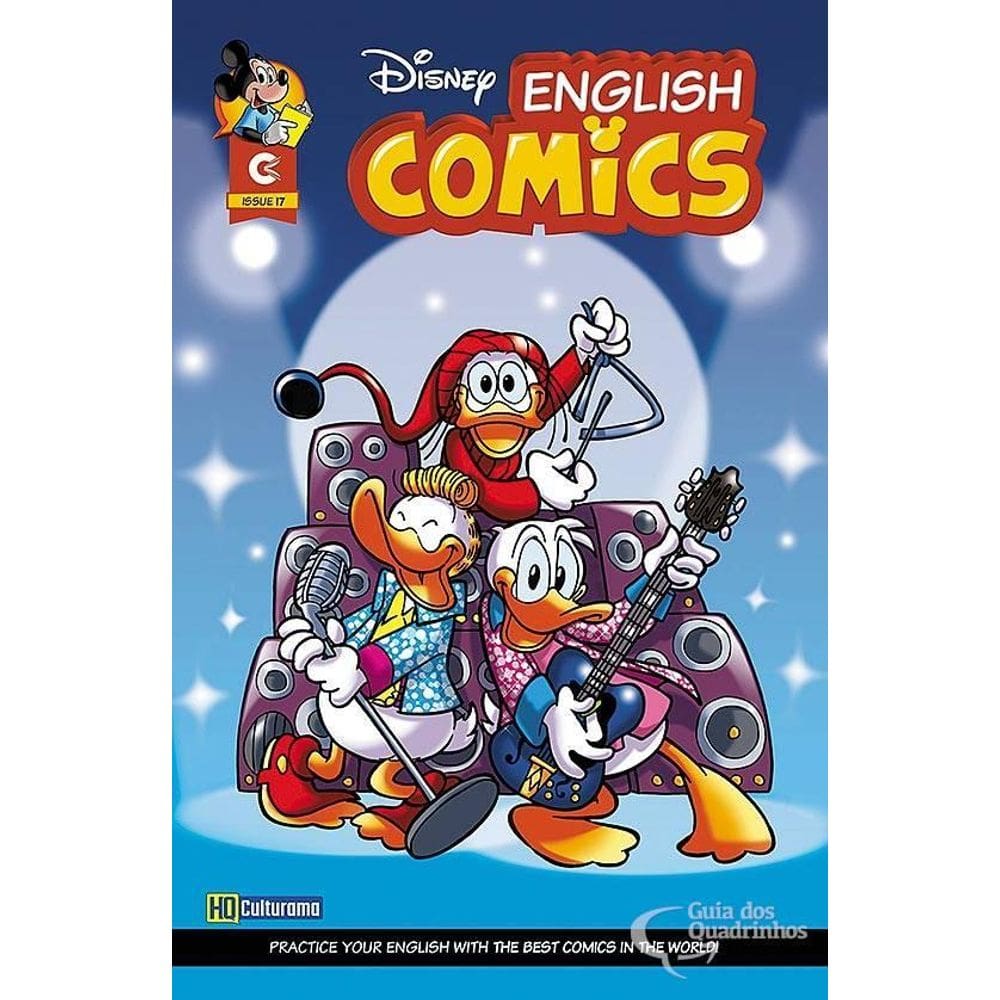 Quadrinhos Disney em inglês - Ed. 17: Aventuras Incríveis
