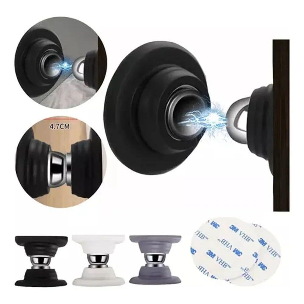 Fixador Prendedor Trava Porta Magnético Adesivo Comfort Pre