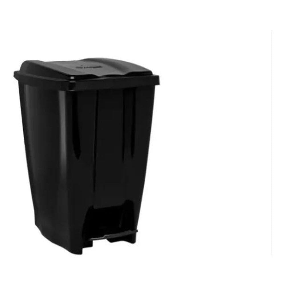 2X Lixeira Com Pedal 20L Plástico Resistente Reforçada Jagua