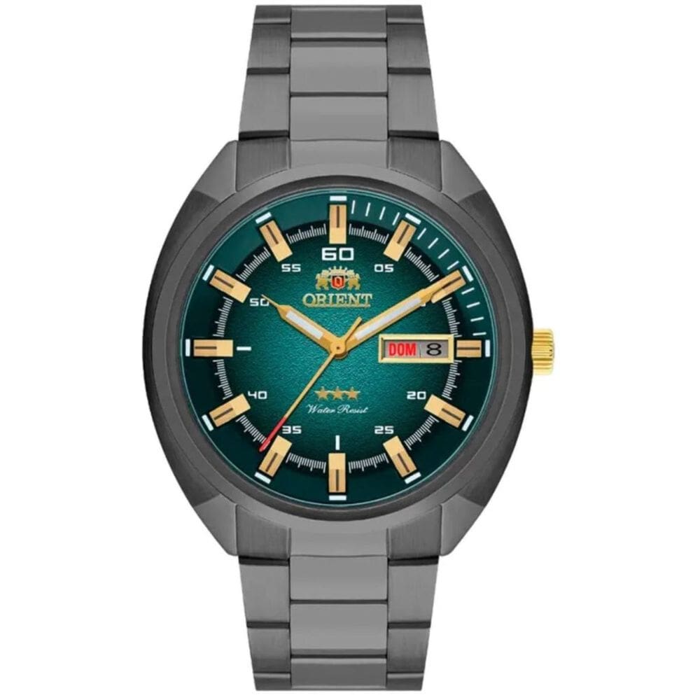 Relógio Orient Masculino Preto Hetirage 3 Estrelas Nh3yy006 E1gx