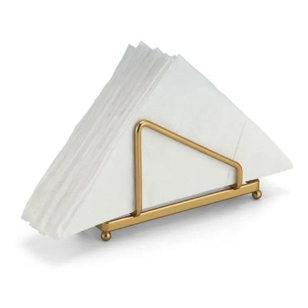 Porta Guardanapo De Mesa Jantar Bar Restaurante Luxo Dourado