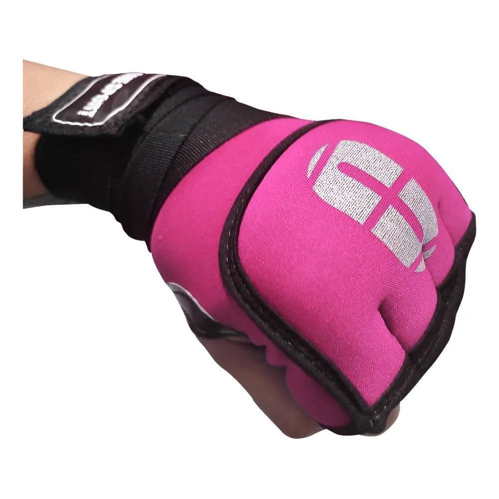 Luva De Treino Sparring Mma Muay Thai Bandagem Azul Gg