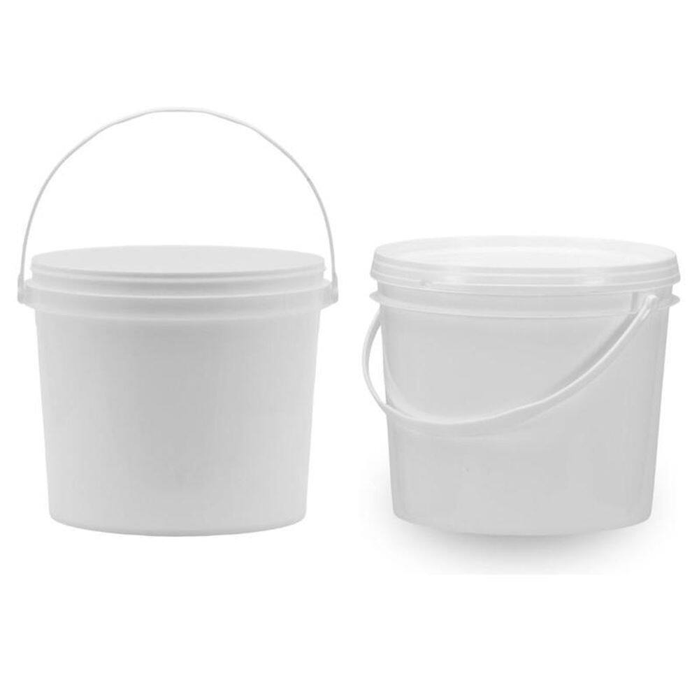 Balde Para Area Da Saude 1.8L Branco 50 Pçs