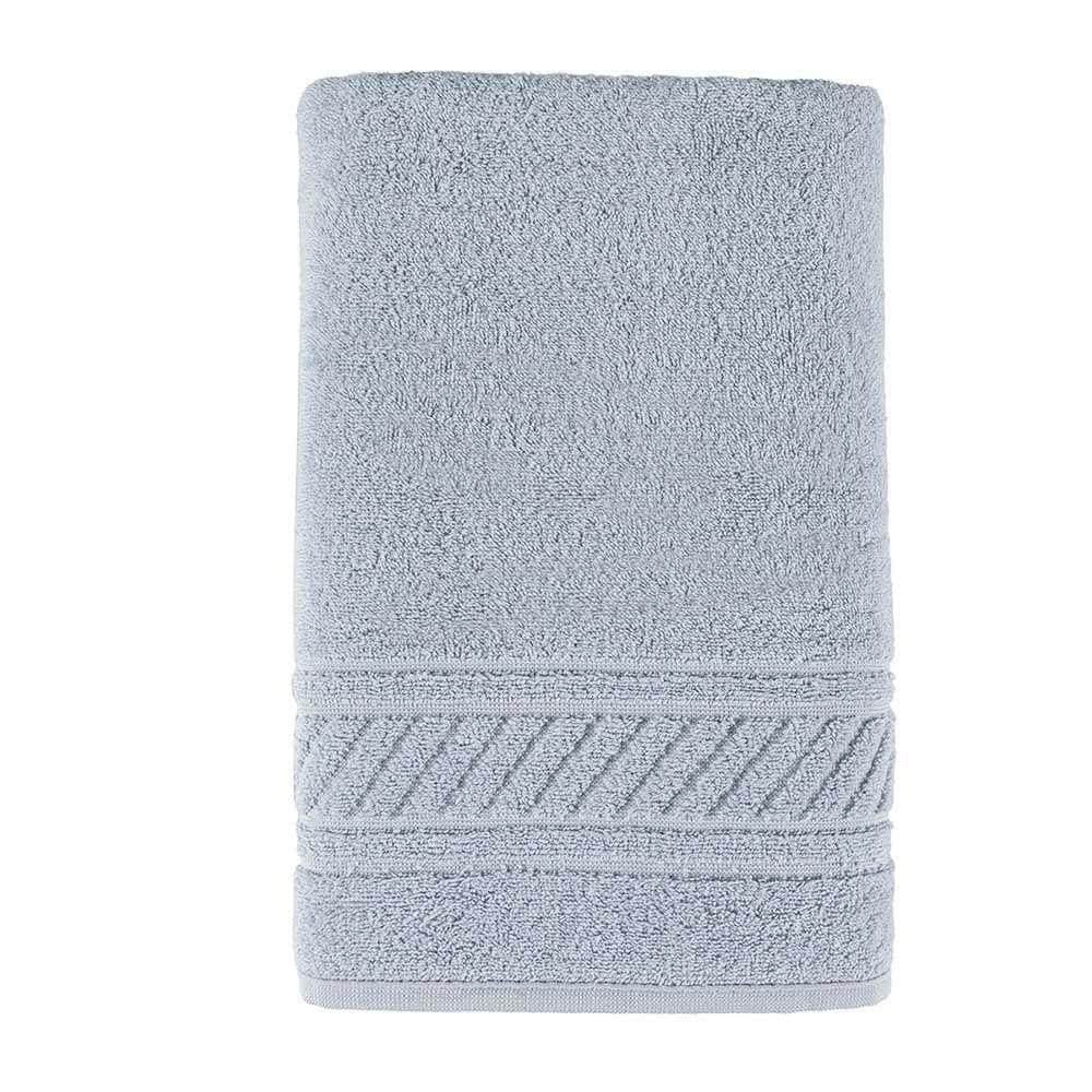 Toalha De Banho Yara 1,50m X 75cm 01 Peça 100% Algodão 530g/m² - Cinza