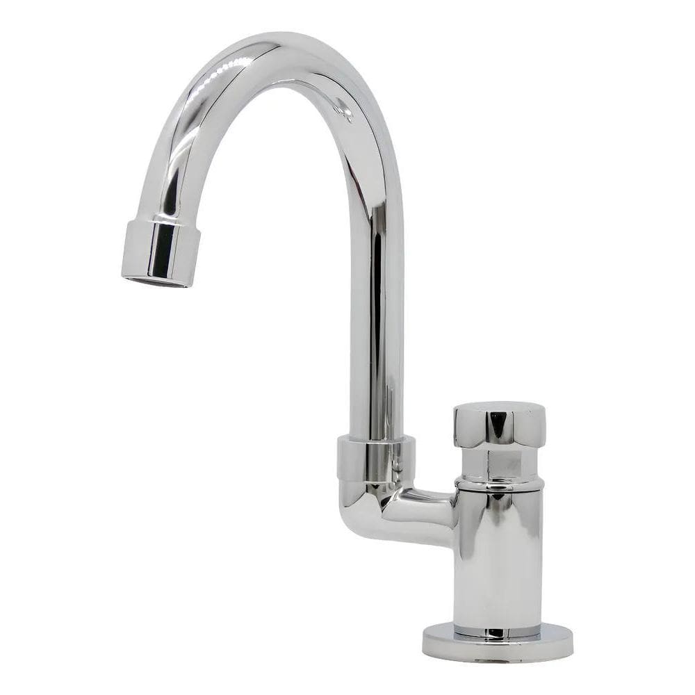 Torneira Automática Temporizada Bica Móvel Metal Mesa Prate