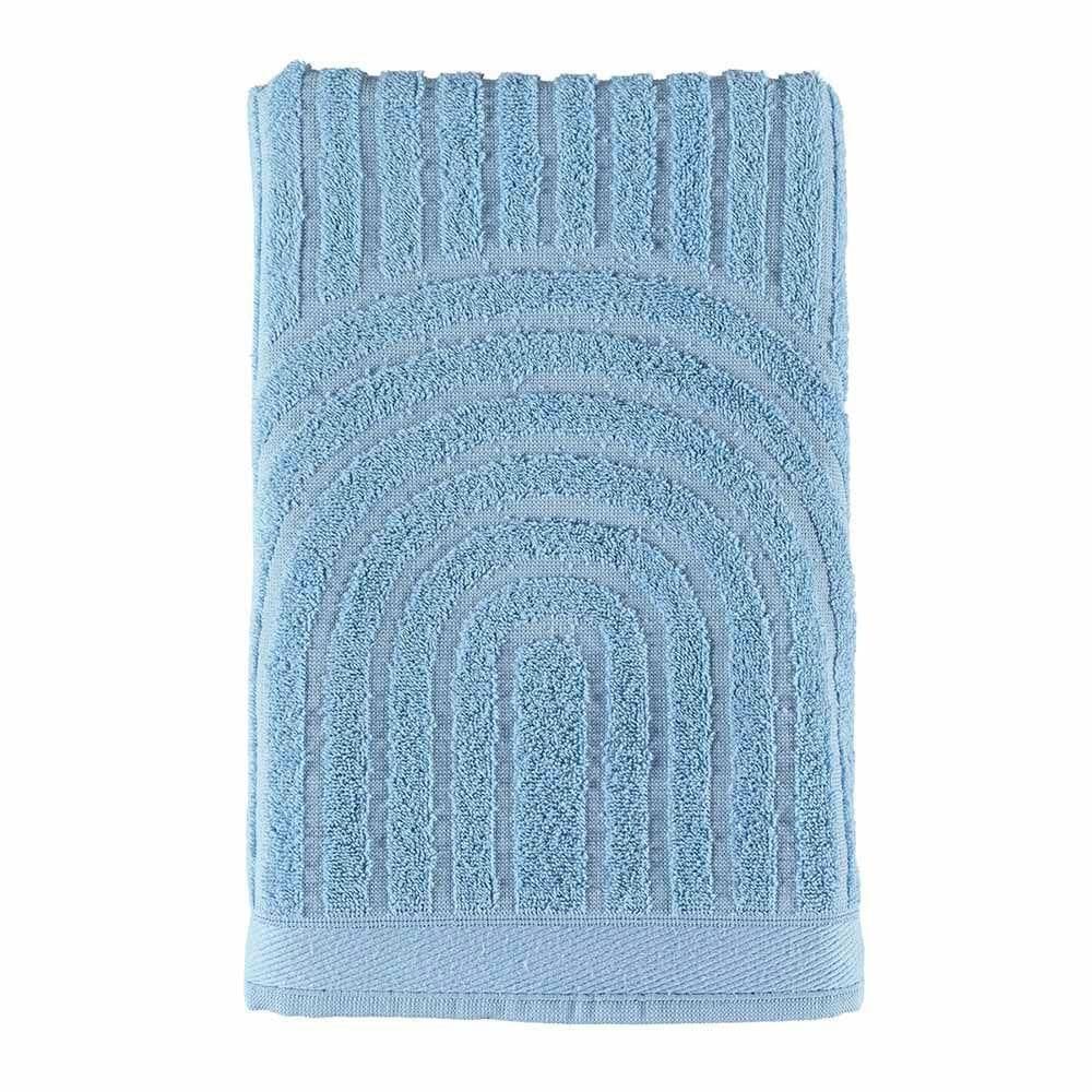 Toalha De Banho Auri 1,50m X 75cm 01 Peça 100% Algodão 530g/m² - Azul Oceano