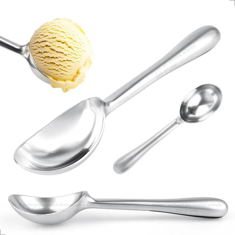 Colher De Sorvete Pegador Resistente Açaí Bola