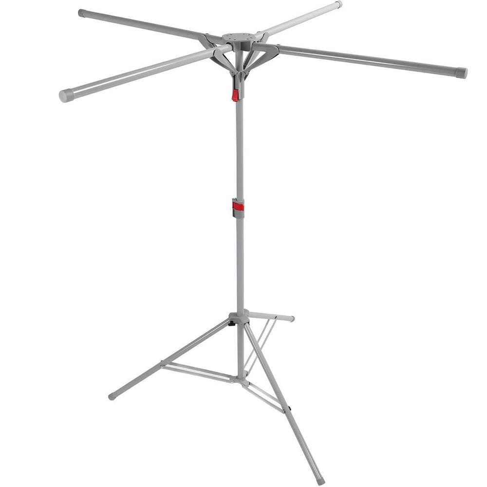 Varal De Chão Ajustável Dobrável Secador De Roupa