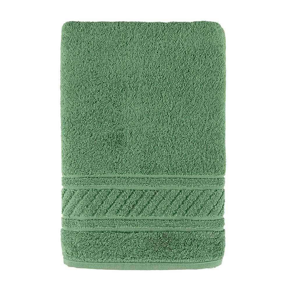 Toalha De Banho Yara 1,50m X 75cm 01 Peça 100% Algodão 530g/m² - Verde Floresta