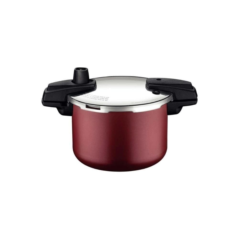 Panela De Pressão Tramontina Arizona Em Alumínio Com Revestimento Interno E Externo Em Antiaderente Starflon Max Vermelh