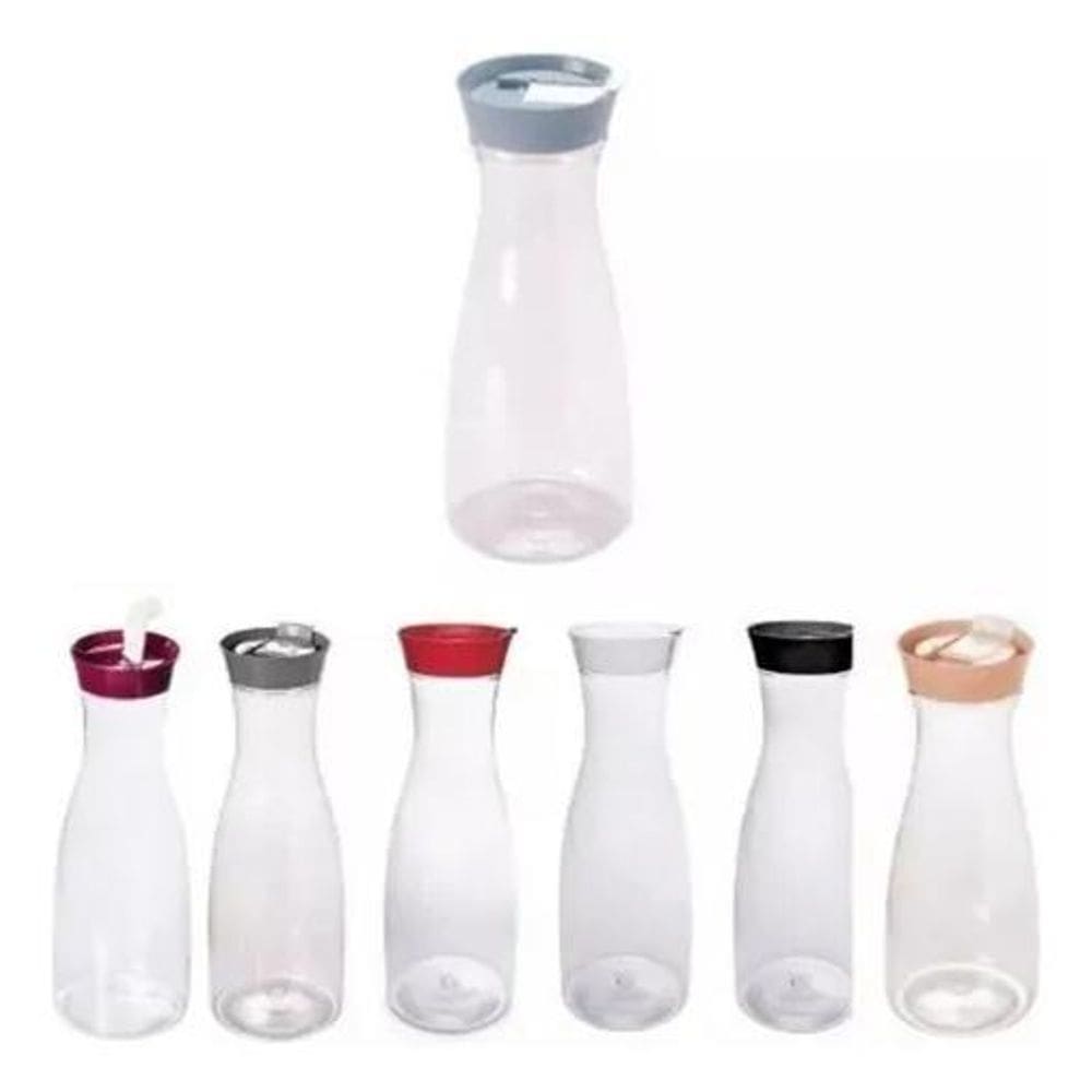 Garrafa Plástica Água Suco Geladeira 1,8L New York Plasútil.