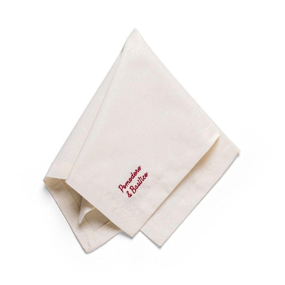 Guardanapo Copa E Cia 4 Peças Eco Pomodoro E Basílico Vermelho