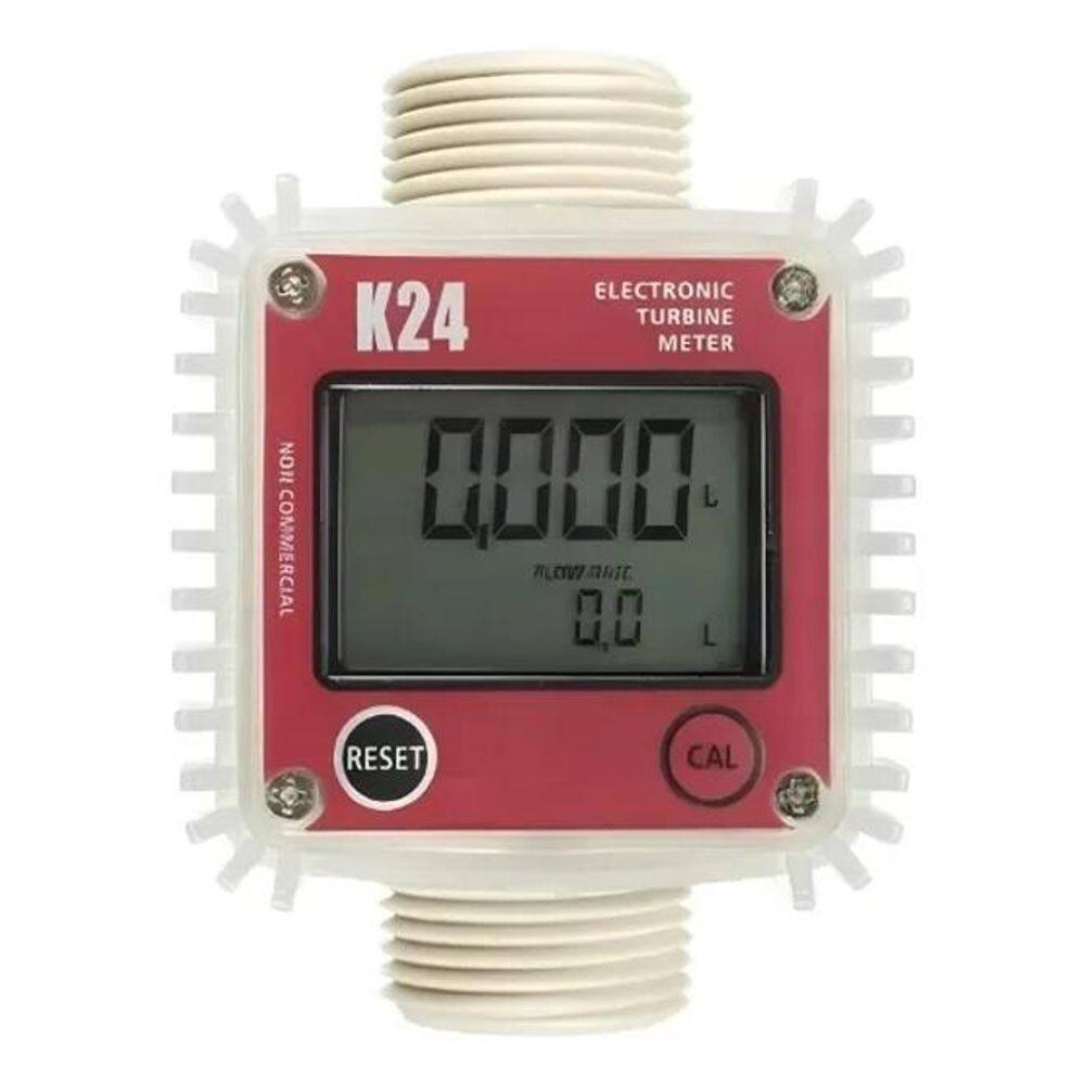 Medidor Digital De Fluxo Vazão Água Diesel Arla 32 Químicos