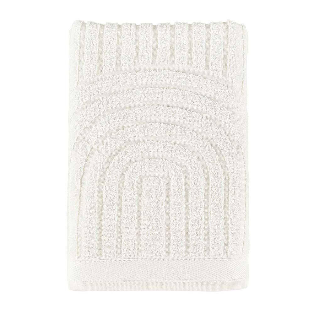 Toalha De Banho Auri 1,50m X 75cm 01 Peça 100% Algodão 530g/m² - Off White