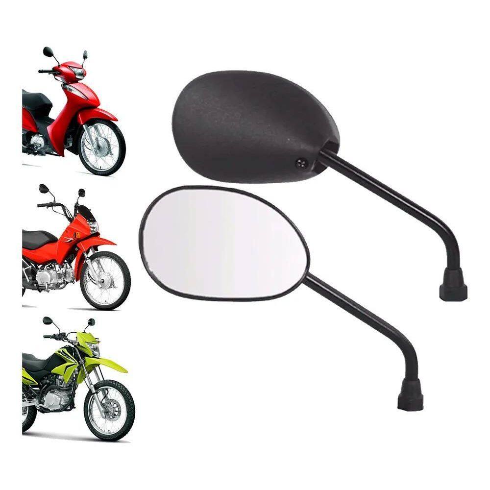 Par Espelho Retrovisor Honda Biz 125 2006 A 2015