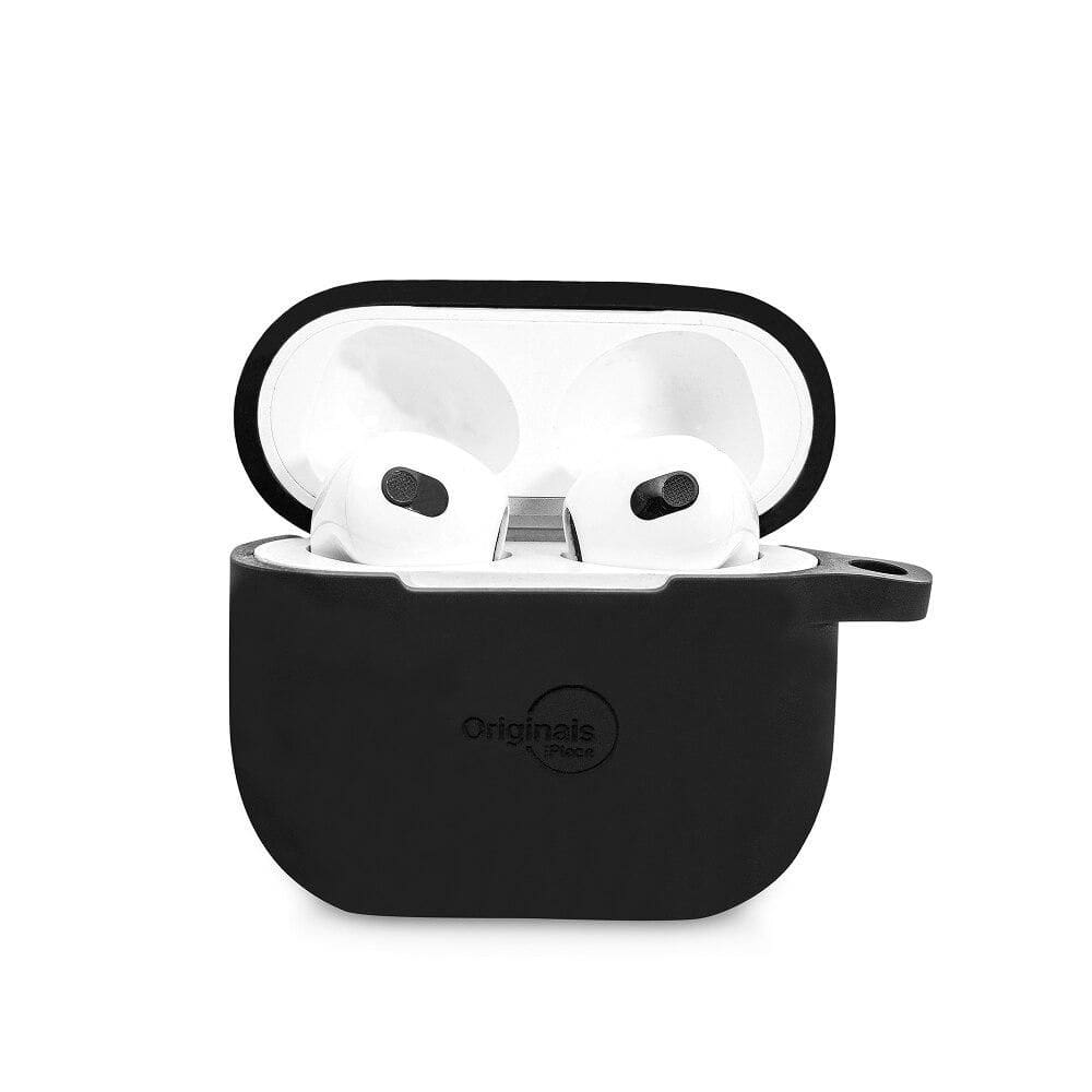 Case AirPods 4, Preta, Originais iPlace