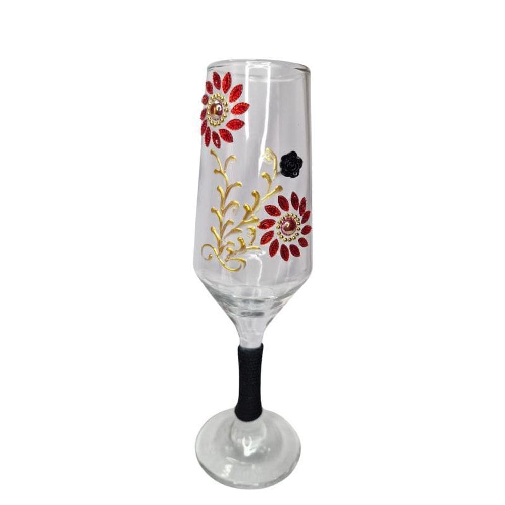 Taça Vidro Pomba Gira Altar Umbanda Candomblé 186 Ml