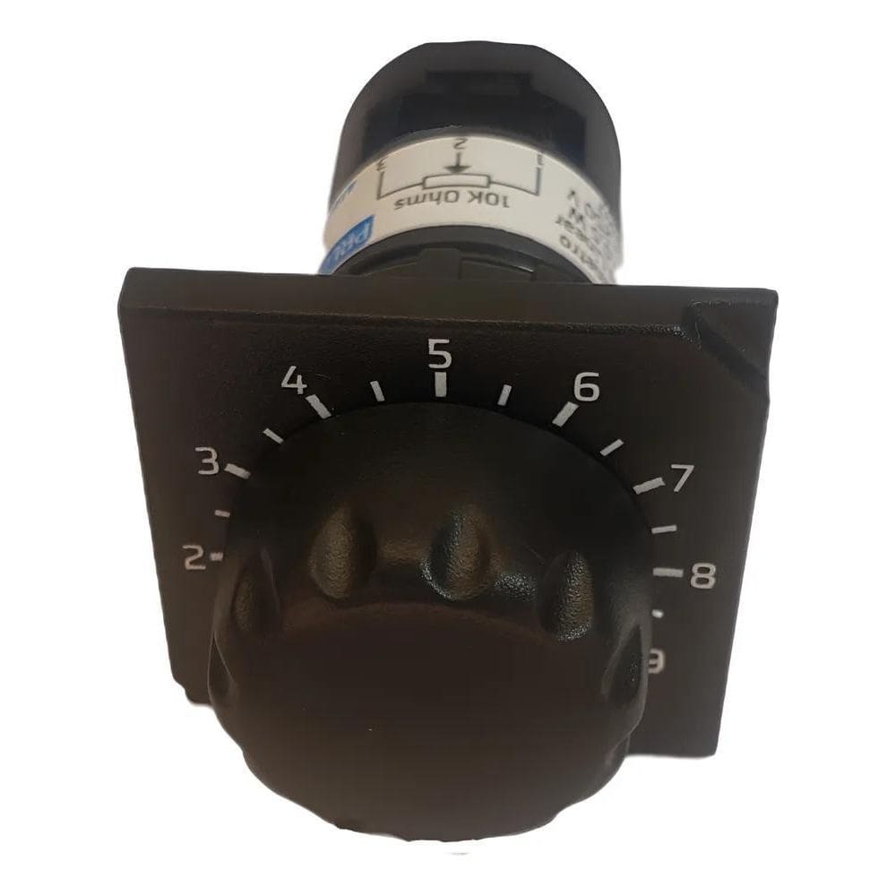 Potenciômetro Painel Elétrico 5K Ou 10K - 22 10K Preto