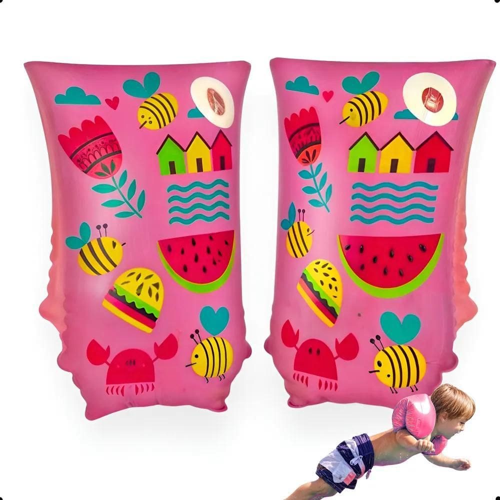 Boia De Braço Infantil Mor Inflável 6 A 12 Anos Ate 50Kg