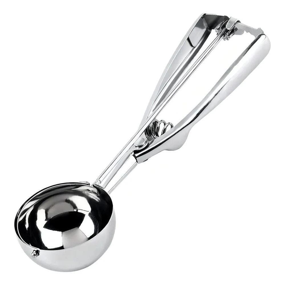 Colher Para Sorvete Grande Com Mola E Extrator Em Aço Inox C