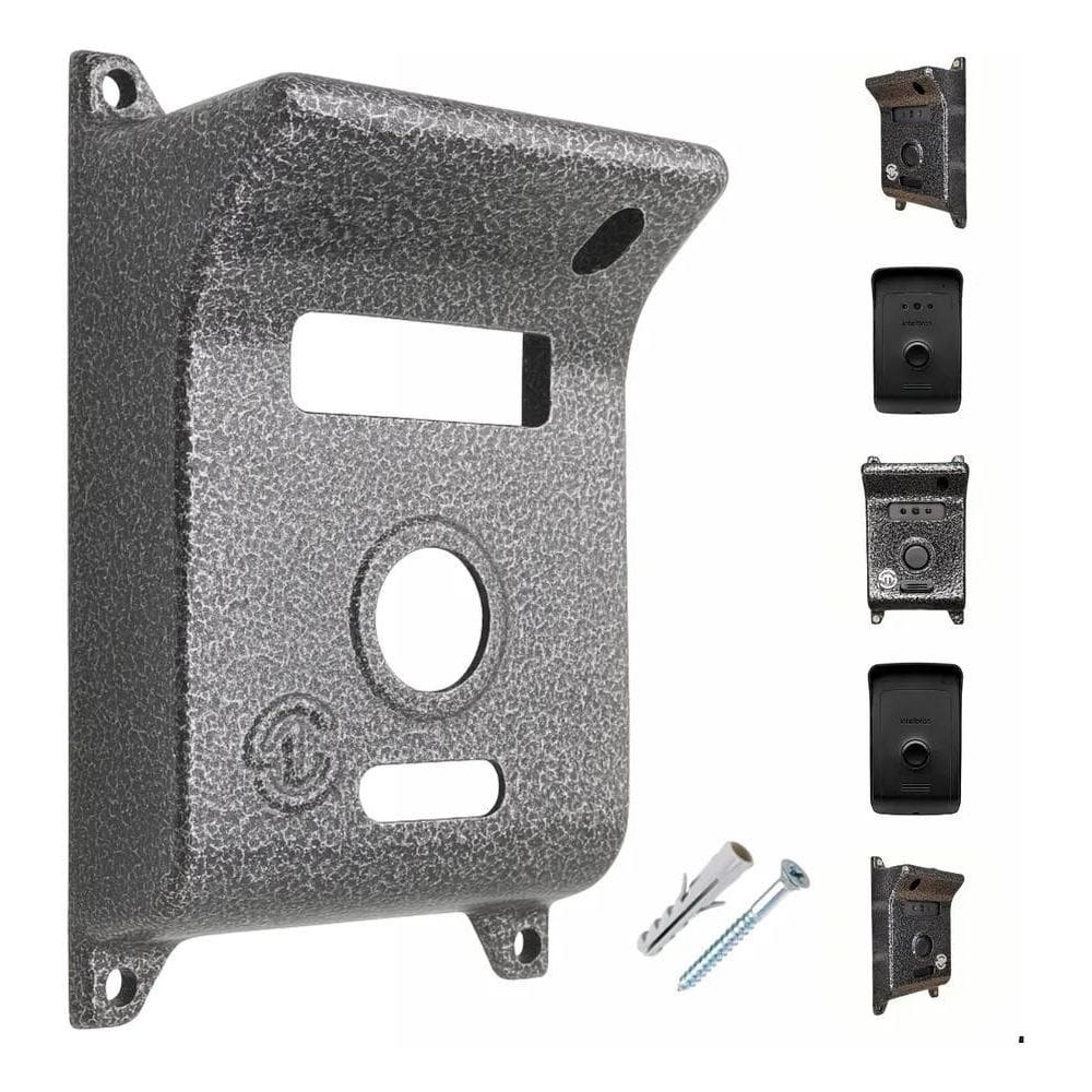 3X Capa Moldura De Proteção Para Interfone Ivr 1010 Intelbra