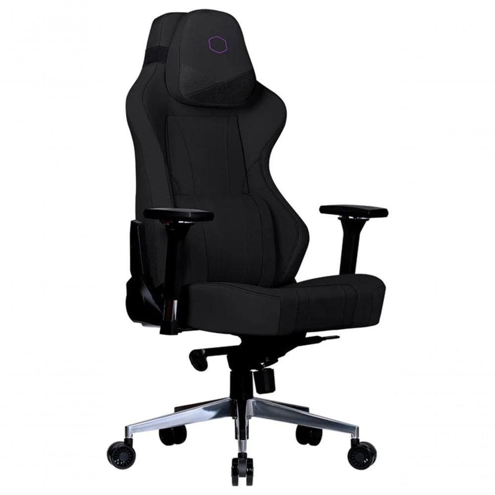 Cadeira Gamer Cooler Master Caliber X2c Preta C- Base De Aco - Cmi-gcx2c-bk