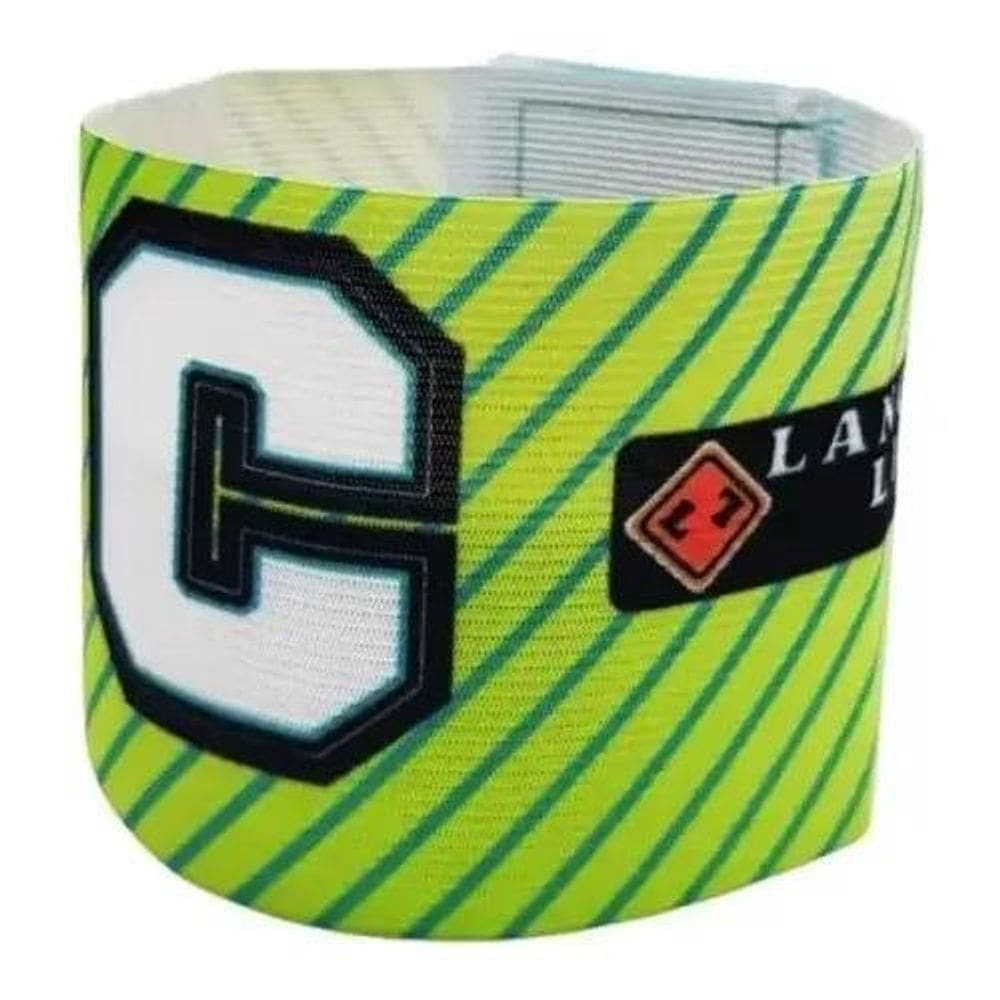 Faixa De Capitão Infantil L Verde Limão