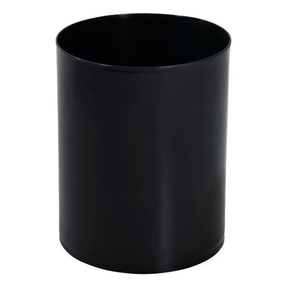 2X Lixeira Cesto De Lixo Plastico Redondo 12 Litros Sem Tamp