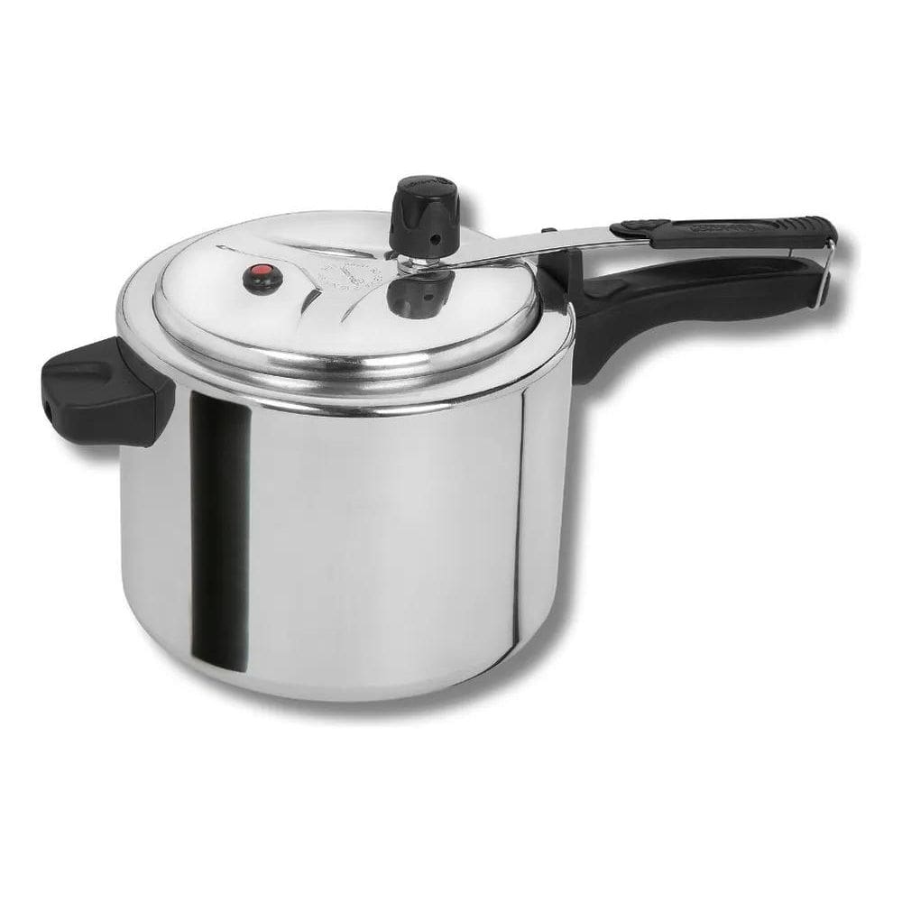 3X Panela De Pressao 4,5 Litros Polida Fortlar Cor Cinza