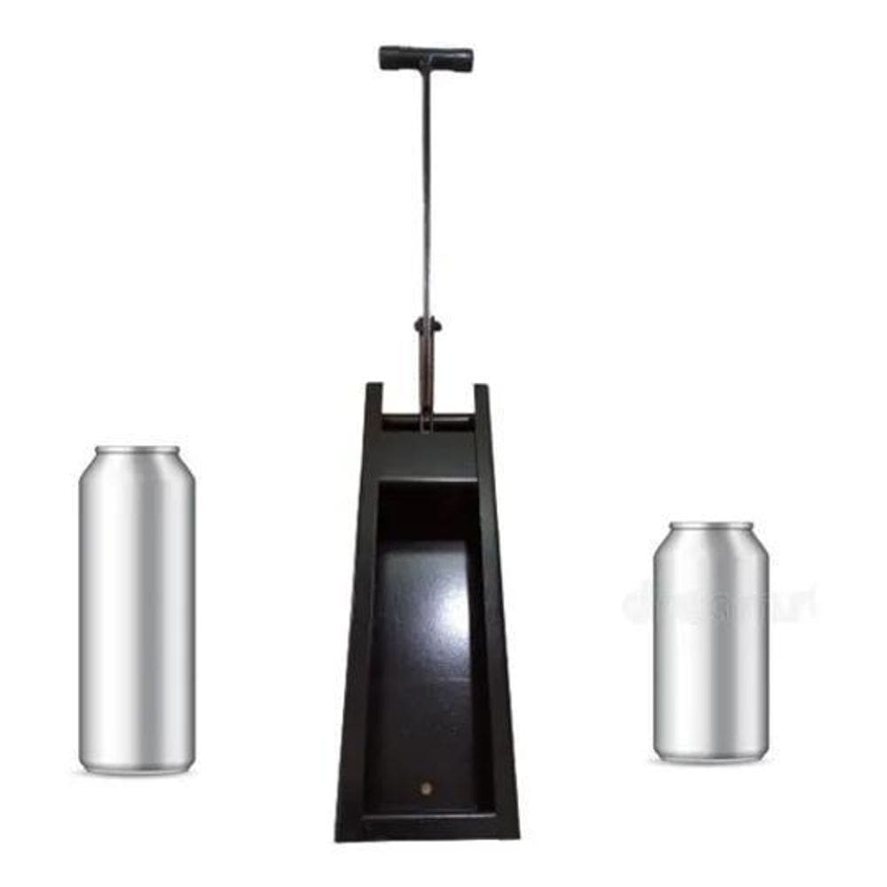 2X Amassador Prensador De Latinhas Latas Grande Manual