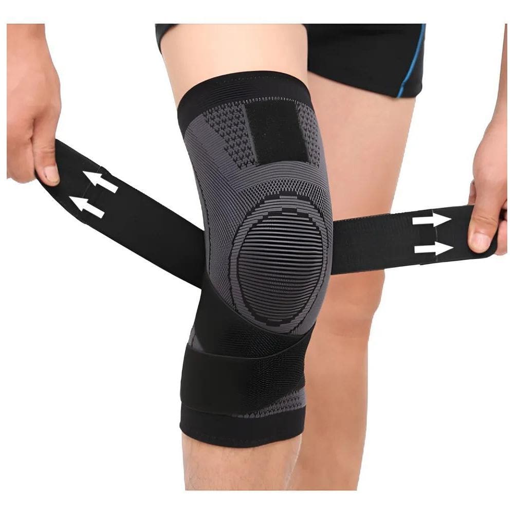 Joelheira De Compressão Alívio Dor No Joelho Ajustável Cros
