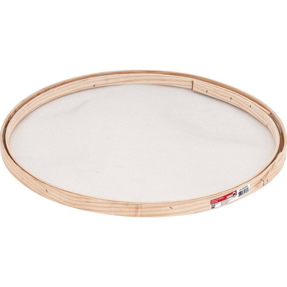 Peneira Para Cal 50Cm Aro Madeira Pmn1450 - Nove54