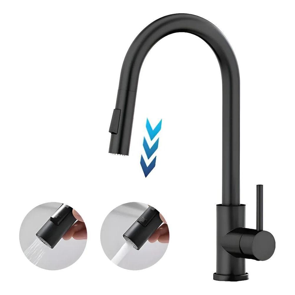 Torneira Pia Cozinha Bancada Gourmet Extensível Flexível De