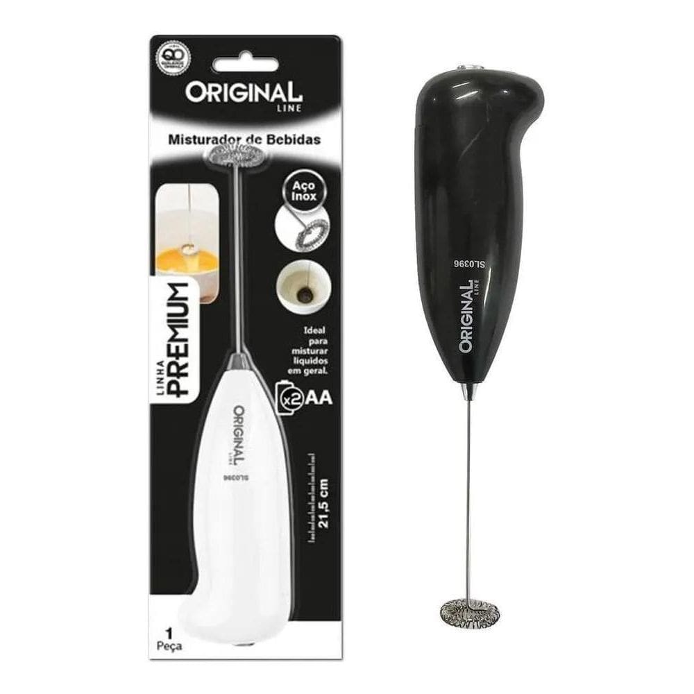 2X Mini Mixer Misturador De Bebidas Portátil Elétrico Cor Ou