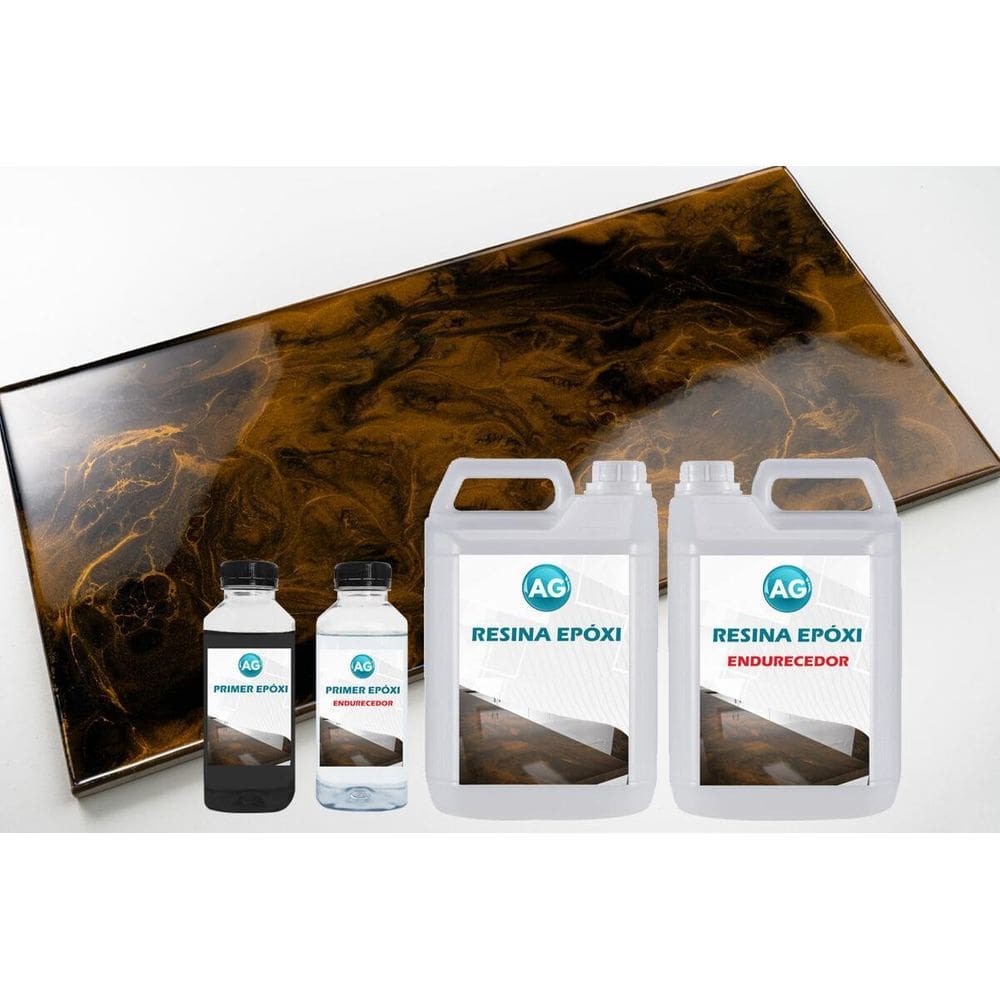 Kit Porcelanato Líquido Metálico Bronze Flamejante / Preto